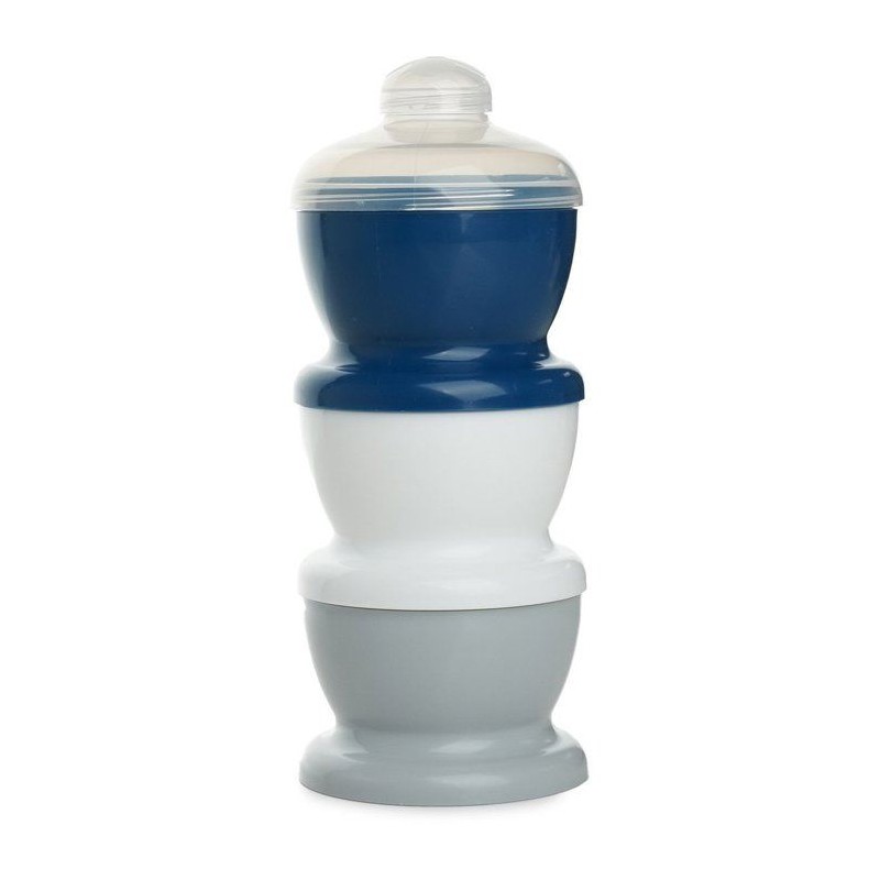 Boîte transport de lait - THERMOBABY - Avec couvercles - Gris charme