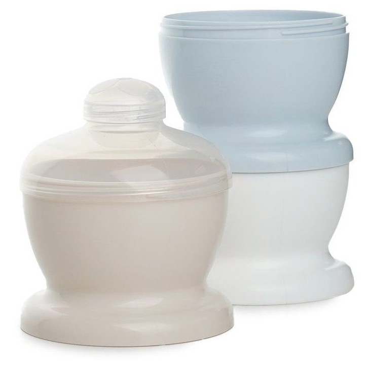 Boîte transport de lait - THERMOBABY - Avec couvercles - Fleur bleue Boîte transport de lait - THERMOBABY - Avec couvercles - Fleur bleue