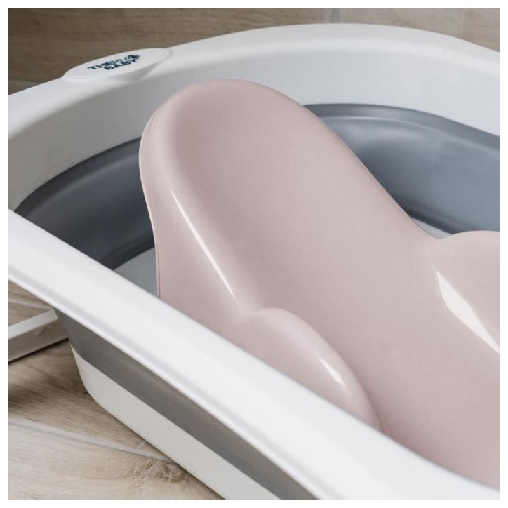 THERMOBABY Transat de bain pour bébé ATOLL Rose poudré THERMOBABY Transat de bain pour bébé ATOLL Rose poudré