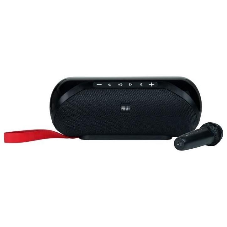 Enceinte sans fil lumineuse - BIGBEN PARTY - Bluetooth 5.3 - USB - 50W - Micro sans fil inclus - Modificateur de voix Enceinte sans fil lumineuse - BIGBEN PARTY - Bluetooth 5.3 - USB - 50W - Micro sans fil inclus - Modificateur de voix