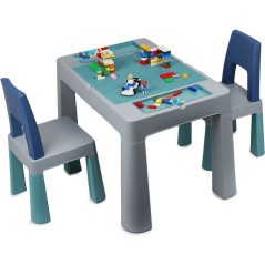 Table d'activités multifonction - THERMOBABY - MULTIPLAY - Avec 2 cha