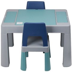 Table d'activités multifonction - THERMOBABY - MULTIPLAY - Avec 2 cha