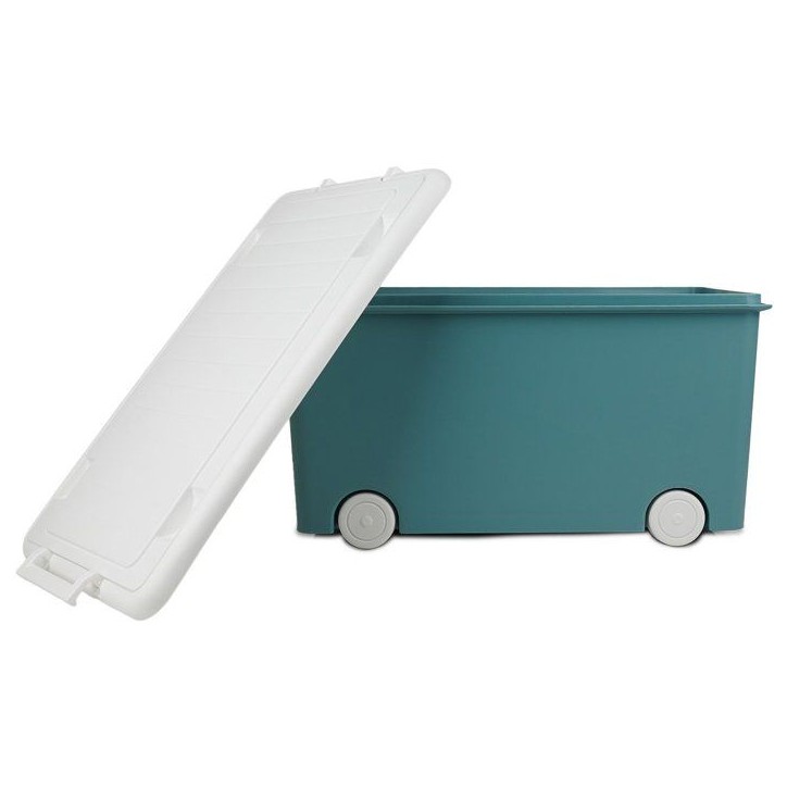Coffre de rangement - THERMOBABY - PLAYBOX - Medium - Vert azur Coffre de rangement - THERMOBABY - PLAYBOX - Medium - Vert azur