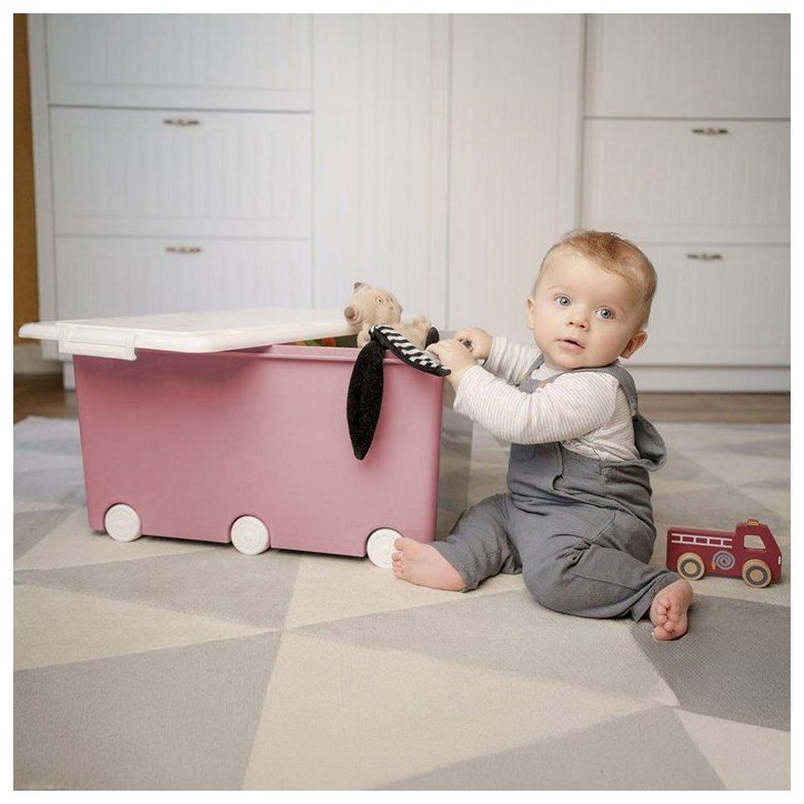 Coffre de rangement - THERMOBABY - PLAYBOX - Maxi - Rose