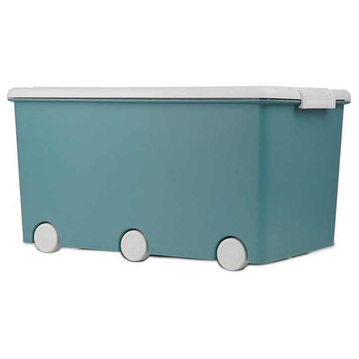 Coffre de rangement - THERMOBABY - PLAYBOX - Maxi - Vert azur Coffre de rangement - THERMOBABY - PLAYBOX - Maxi - Vert azur