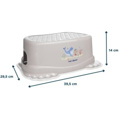 Marchepied antidérapant - THERMOBABY - Yoopi - Gris