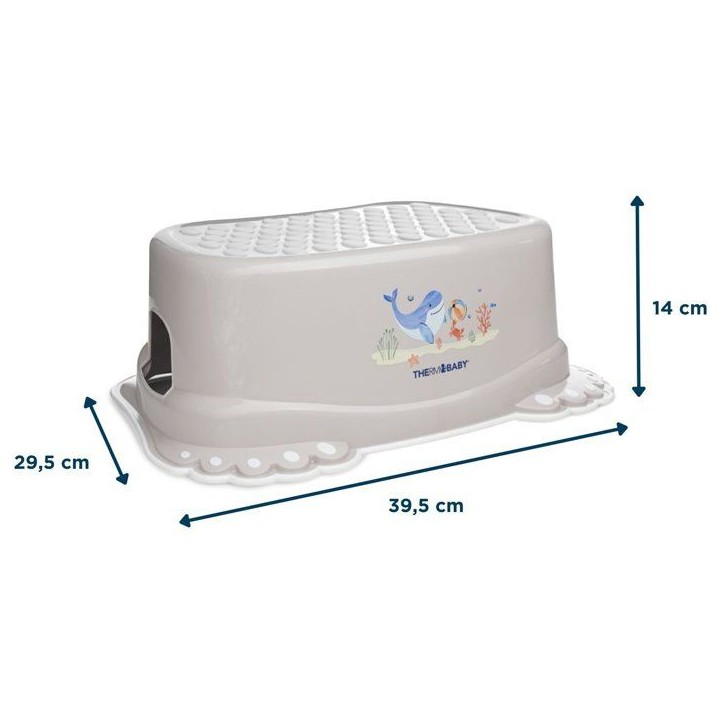 Marchepied antidérapant - THERMOBABY - Yoopi - Gris Marchepied antidérapant - THERMOBABY - Yoopi - Gris