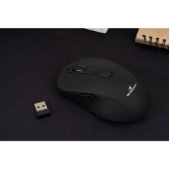 Souris - 2.4GHz+Bluetooth - THE G-LAB - Rechargeable 4800 DPI - Noire
