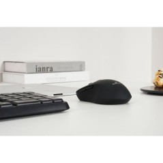 Souris - 2.4GHz+Bluetooth - THE G-LAB - Rechargeable 4800 DPI - Noire
