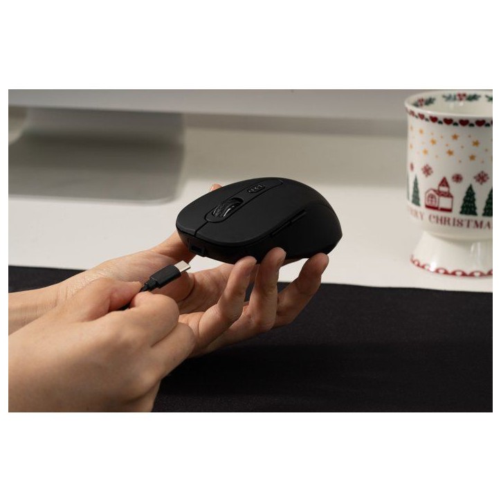 Souris - 2.4GHz+Bluetooth - THE G-LAB - Rechargeable 4800 DPI - Noire Souris - 2.4GHz+Bluetooth - THE G-LAB - Rechargeable 4800 DPI - Noire