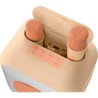 Enceinte karaoké lumineuse BIGBEN - Peche - Bluetooth - 30W - 2 micro