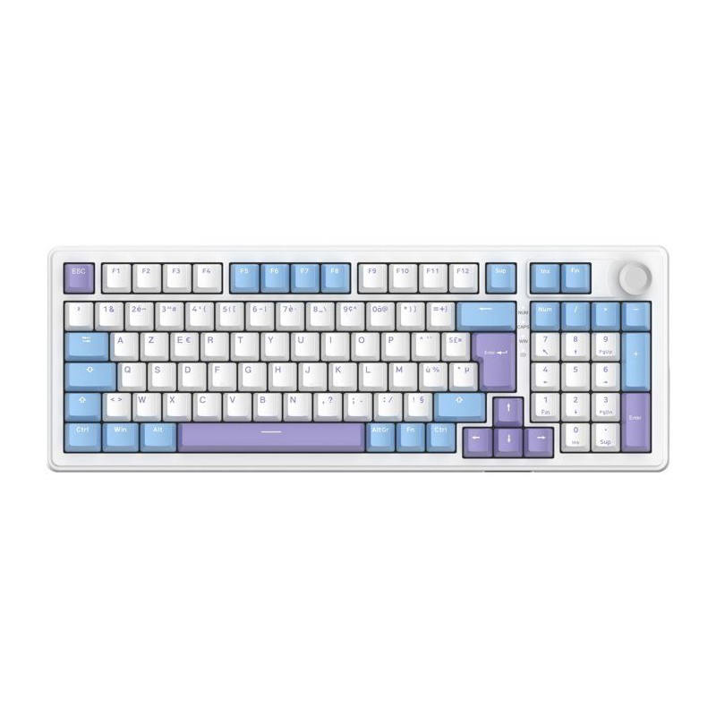 Clavier mécanique PBT Gasket - THE G-LAB - KEYZ Elite 400 WB - Triple