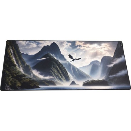 Tapis de souris - THE G-LAB - PAD DRAGON - Format XXL - 900 x 400 x 4 mm - Noir