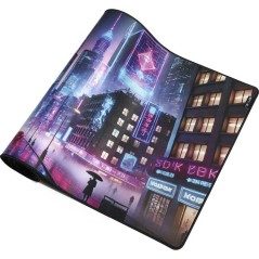 Tapis de souris Gaming - THE G-LAB - XXL - 900x400x4mm - Bords cousus