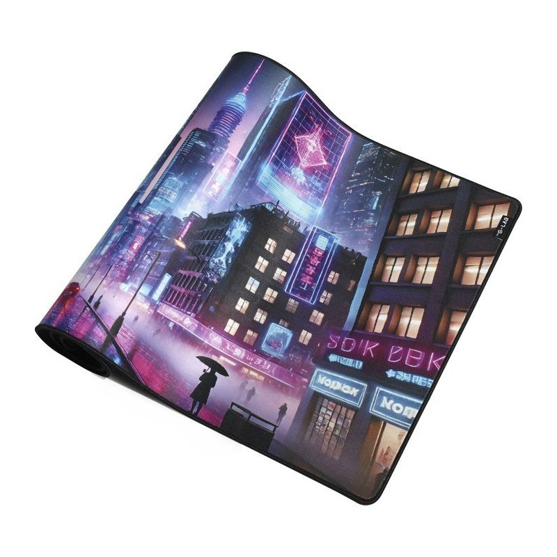 Tapis de souris Gaming - THE G-LAB - XXL - 900x400x4mm - Bords cousus