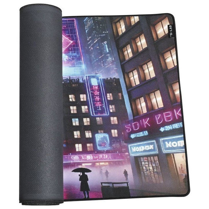 Tapis de souris Gaming - THE G-LAB - XXL - 900x400x4mm - Bords cousus Tapis de souris Gaming - THE G-LAB - XXL - 900x400x4mm - Bords cousus