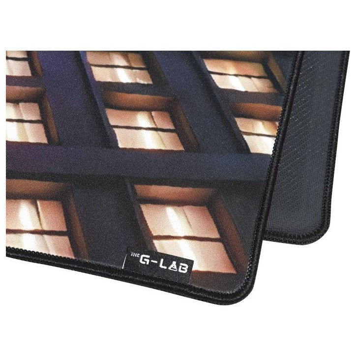 Tapis de souris Gaming - THE G-LAB - XXL - 900x400x4mm - Bords cousus Tapis de souris Gaming - THE G-LAB - XXL - 900x400x4mm - Bords cousus