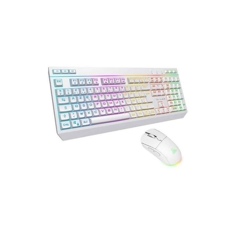 Pack gamer sans fil - THE G-LAB - COMBO TUNGSTEN EX W - Clavier + sour