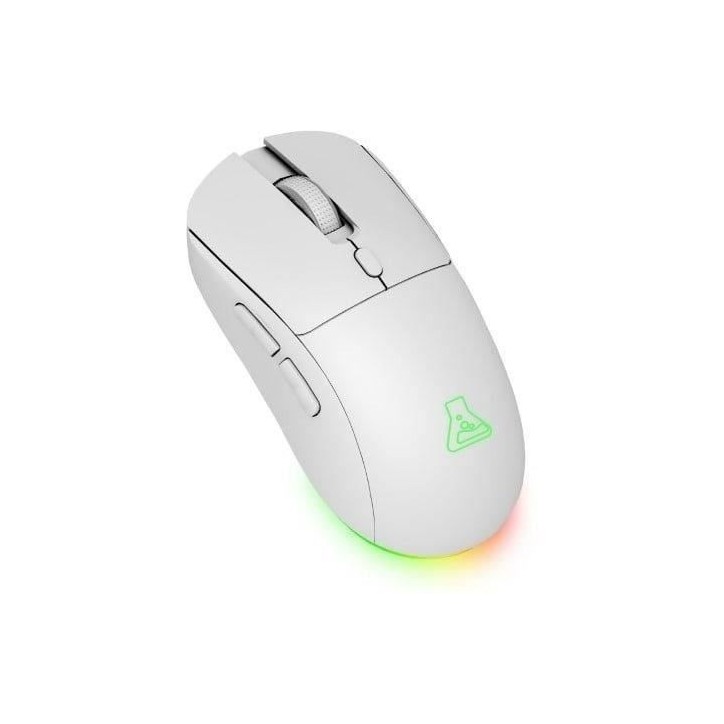 Pack gamer sans fil - THE G-LAB - COMBO TUNGSTEN EX W - Clavier + souris - 32 macros configurables - BLANC