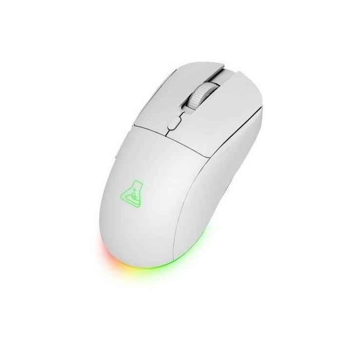 Pack gamer sans fil - THE G-LAB - COMBO TUNGSTEN EX W - Clavier + souris - 32 macros configurables - BLANC