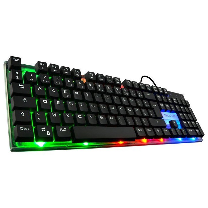 Pack gaming 4 en 1 - THE G-LAB - COMBO NEON - Clavier Membrane Full Size + Souris 3600 DPI + Tapis + Casque Pack gaming 4 en 1 - THE G-LAB - COMBO NEON - Clavier Membrane Full Size + Souris 3600 DPI + Tapis + Casque