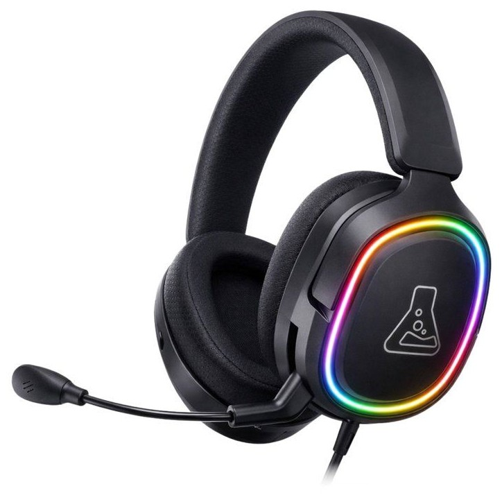 Casque gaming filaire RGB - THE G-LAB - KORP MERCURY - Tissu - Micro Rétractable - Stéréo - Toutes Plateformes Casque gaming filaire RGB - THE G-LAB - KORP MERCURY - Tissu - Micro Rétractable - Stéréo - Toutes Plateformes