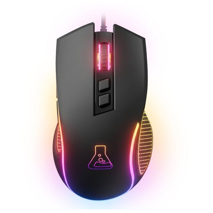 Souris gaming filaire - THE G-LAB - KULT THORIUM - 12800 DPI - Ergonomique - 7 Boutons - Rétroéclairage RGB Souris gaming filaire - THE G-LAB - KULT THORIUM - 12800 DPI - Ergonomique - 7 Boutons - Rétroéclairage RGB