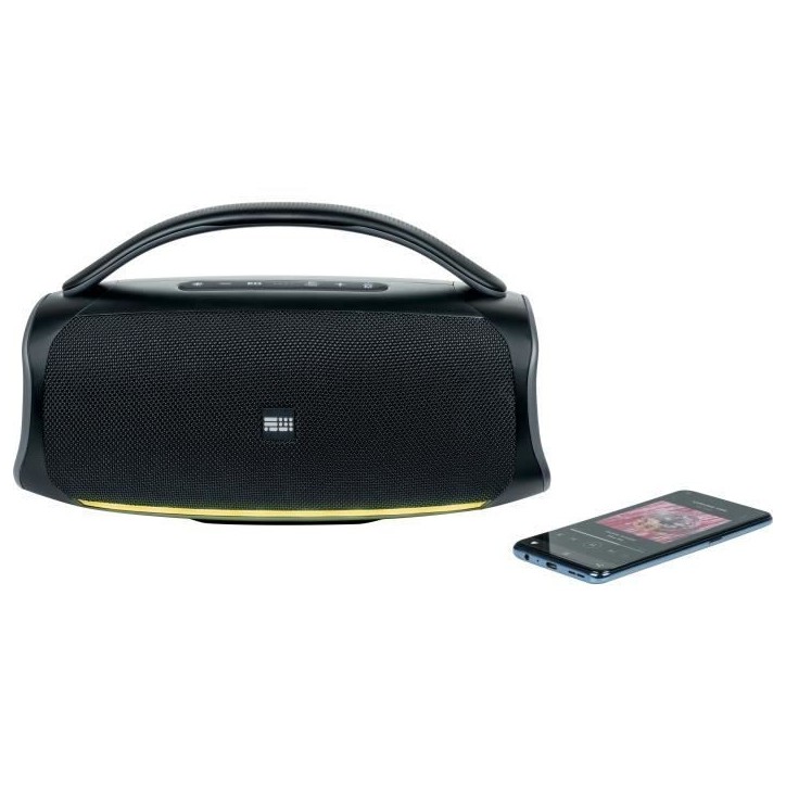 Enceinte sans fil lumineuse - BIGBEN - Mainstream 4 - Bluetooth 5.3 - USB - Micro SD - AUX-IN - 100W