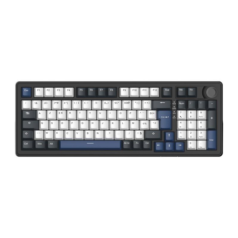 Clavier magnétique gamer - PBT double injection - THE G-LAB - KEYZ El