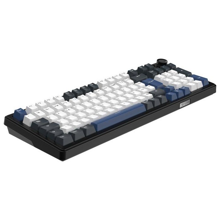 Clavier magnétique gamer - PBT double injection - THE G-LAB - KEYZ Elite 400 HE - 96% AZERTY - RGB - Noir et bleu Clavier magnétique gamer - PBT double injection - THE G-LAB - KEYZ Elite 400 HE - 96% AZERTY - RGB - Noir et bleu