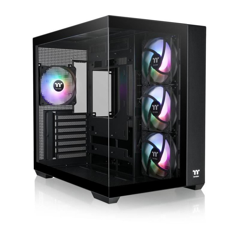 Boîtier PC - THERMALTAKE - View 380 TG ARGB - Moyen tour - ATX - Verr