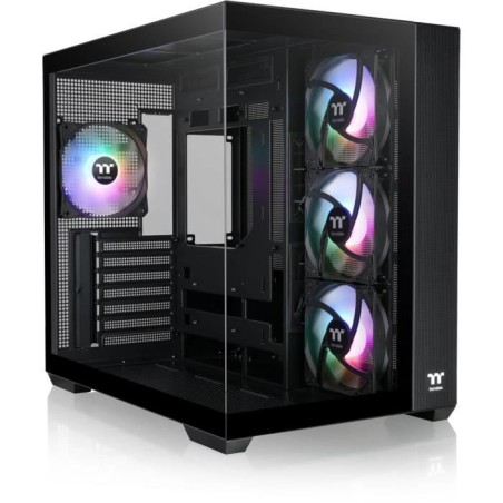 Boîtier PC - THERMALTAKE - View 380 TG ARGB - Moyen tour - ATX - Verr