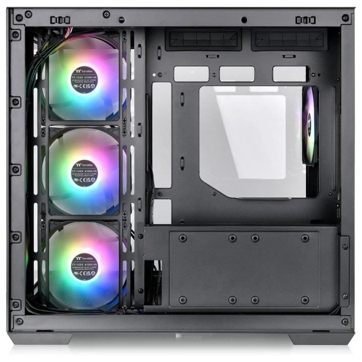 Boîtier PC - THERMALTAKE - View 380 TG ARGB - Moyen tour - ATX - Verre trempé - Noir Boîtier PC - THERMALTAKE - View 380 TG ARGB - Moyen tour - ATX - Verre trempé - Noir