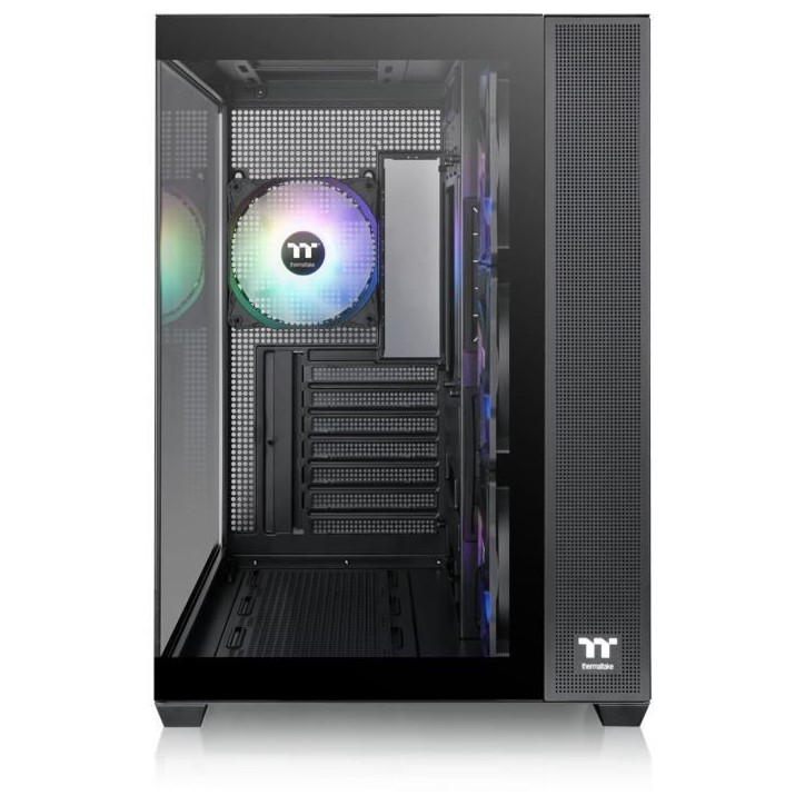 Boîtier PC - THERMALTAKE - View 380 TG ARGB - Moyen tour - ATX - Verre trempé - Noir Boîtier PC - THERMALTAKE - View 380 TG ARGB - Moyen tour - ATX - Verre trempé - Noir