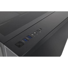Boîtier PC - THERMALTAKE - View 380 TG ARGB - Moyen tour - ATX - Verr