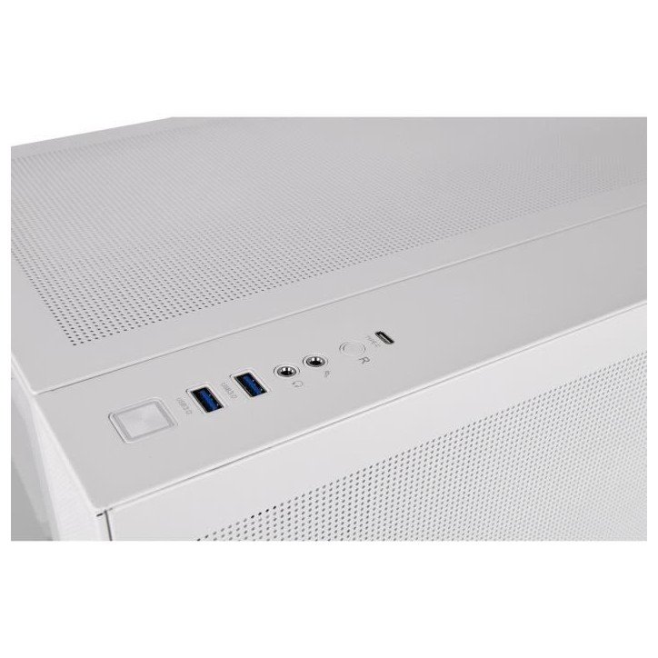 Boîtier PC - THERMALTAKE - View 380 TG ARGB Snow - Moyen tour - ATX - Verre trempé - Blanc Boîtier PC - THERMALTAKE - View 380 TG ARGB Snow - Moyen tour - ATX - Verre trempé - Blanc