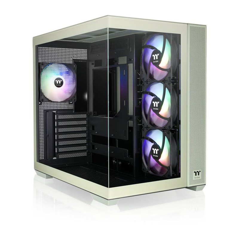 THERMALTAKE - CA-1Z2-00MEWN-00 - View 380 TG ARGB Matcha Green - Boiti