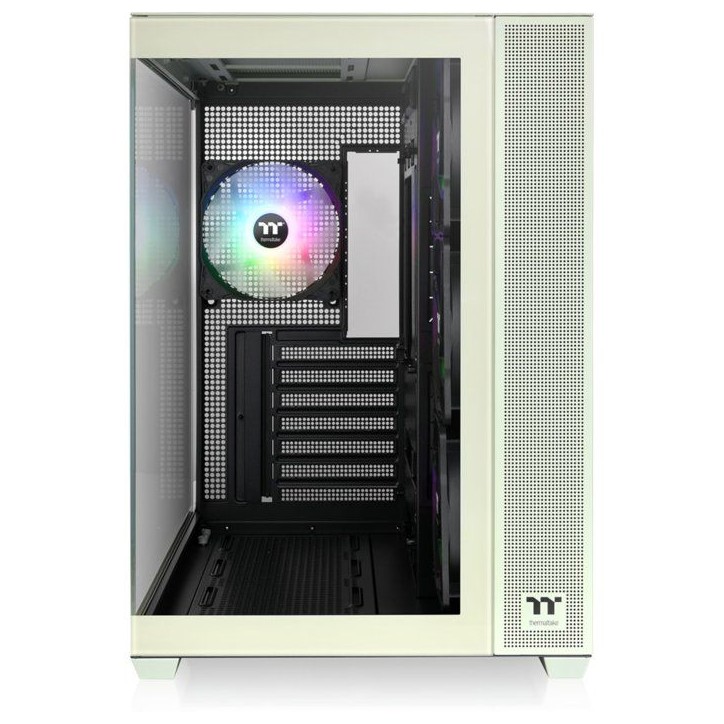 THERMALTAKE - CA-1Z2-00MEWN-00 - View 380 TG ARGB Matcha Green - Boitier PC sans alimentation - Moyen tour - Format ATX - Vert THERMALTAKE - CA-1Z2-00MEWN-00 - View 380 TG ARGB Matcha Green - Boitier PC sans alimentation - Moyen tour - Format ATX - Vert
