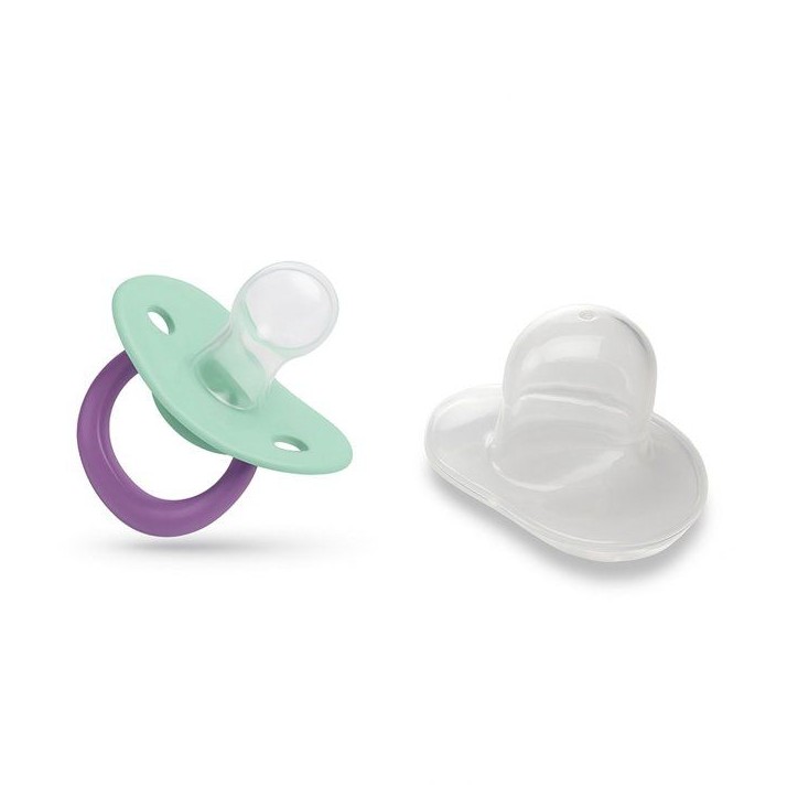 Lot de 2 sucettes anatomiques - THERMOBABY - Lilo & Stitch - Silicone - 6 mois+