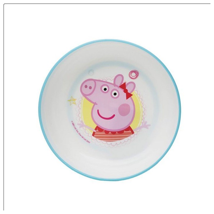Coffret repas 5 pieces - THERMOBABY - Peppa Pig - Assiette, bol, gobelet, cuillere et fourchette - Bleu Coffret repas 5 pieces - THERMOBABY - Peppa Pig - Assiette, bol, gobelet, cuillere et fourchette - Bleu