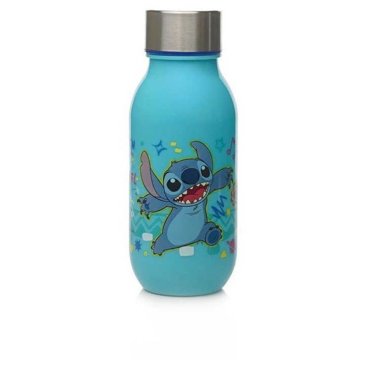 Gourde - THERMOBABY - Lilo & Stitch - 430 ml - Bleu Gourde - THERMOBABY - Lilo & Stitch - 430 ml - Bleu
