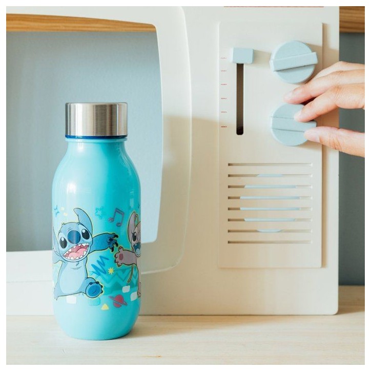Gourde - THERMOBABY - Lilo & Stitch - 430 ml - Bleu Gourde - THERMOBABY - Lilo & Stitch - 430 ml - Bleu