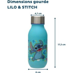 Gourde - THERMOBABY - Lilo & Stitch - 430 ml - Bleu