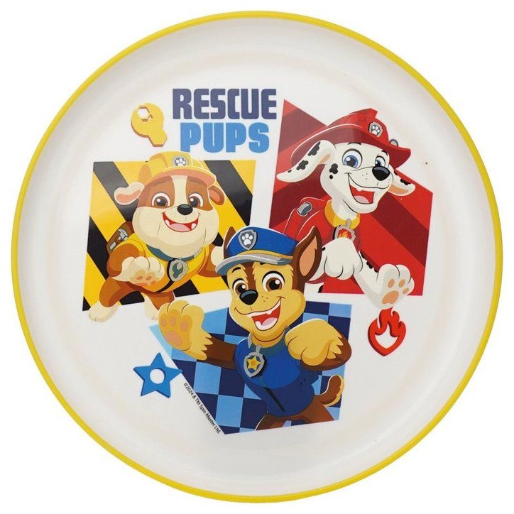 Coffret repas 5 pieces - THERMOBABY - Pat'Patrouille - Assiette, bol, gobelet, cuillere et fourchette - Jaune Coffret repas 5 pieces - THERMOBABY - Pat'Patrouille - Assiette, bol, gobelet, cuillere et fourchette - Jaune