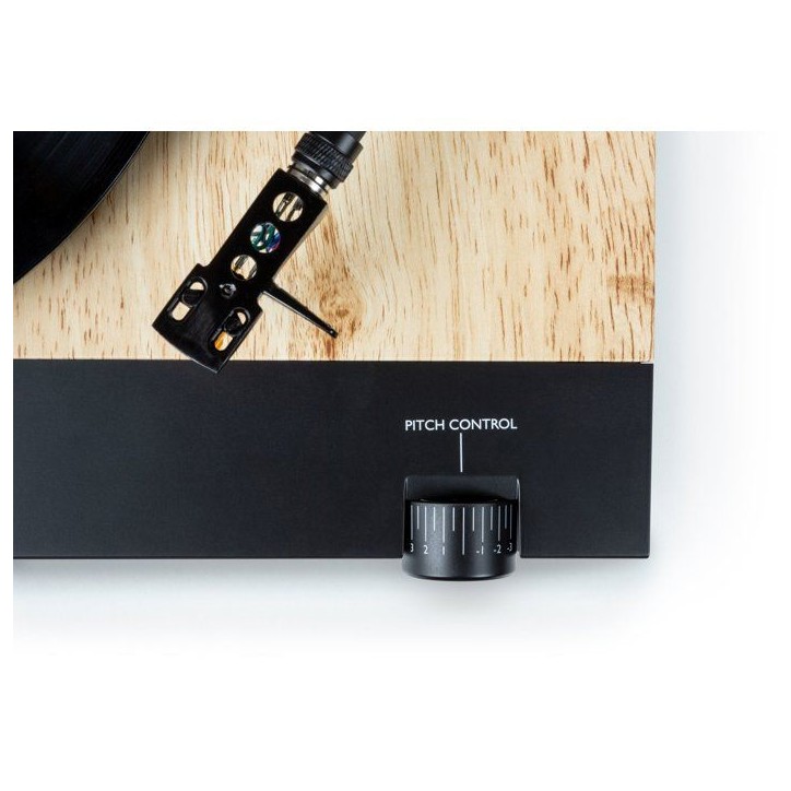 Platine tourne-disque - THOMSON - TT702 - 33 et 45 tours - Tete de lecture AT91 Audio Technica - Antiskating - Bois et noir