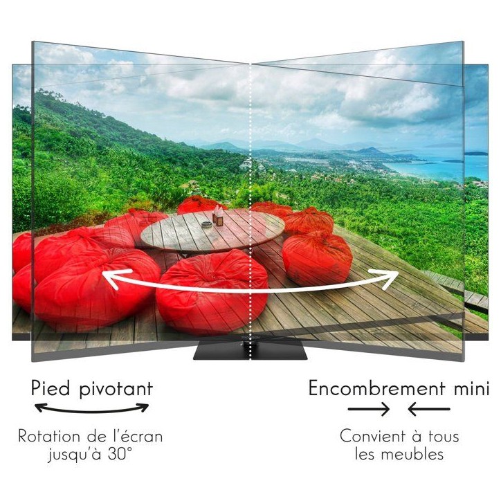 Thomson 65QG7C14 - TV QLED 65 (164 cm) - 4K UHD 3840x2160 - 144 Hz - Google TV - 2xHDMI 2.1 + 2xHDMI 2.0 - WiFi Thomson 65QG7C14 - TV QLED 65 (164 cm) - 4K UHD 3840x2160 - 144 Hz - Google TV - 2xHDMI 2.1 + 2xHDMI 2.0 - WiFi