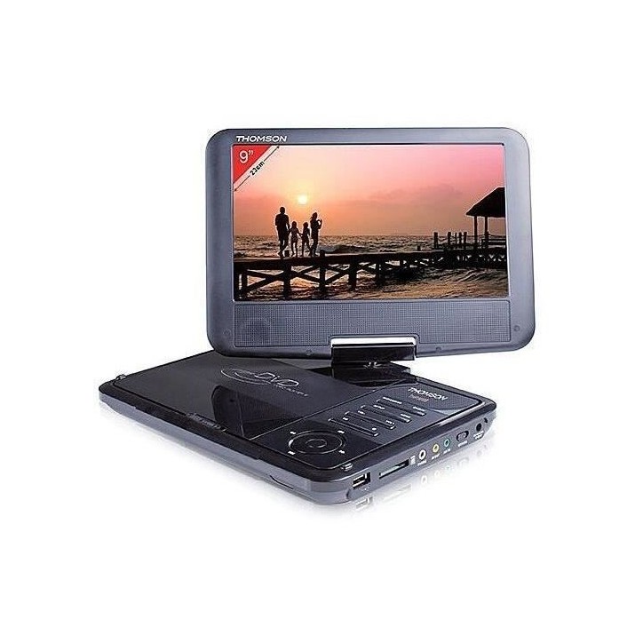 Lecteur DVD portable 9 - THOMSON - THP359 - Noir Lecteur DVD portable 9 - THOMSON - THP359 - Noir