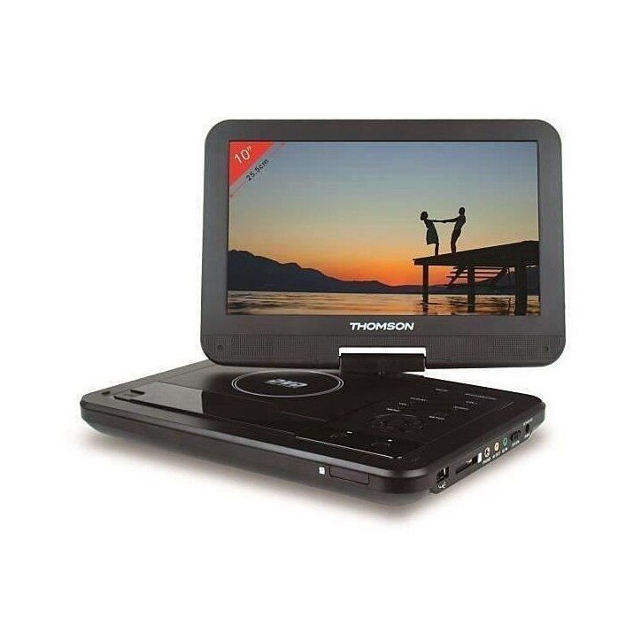 Lecteur DVD portable 10 - THOMSON - THP360 - Noir Lecteur DVD portable 10 - THOMSON - THP360 - Noir