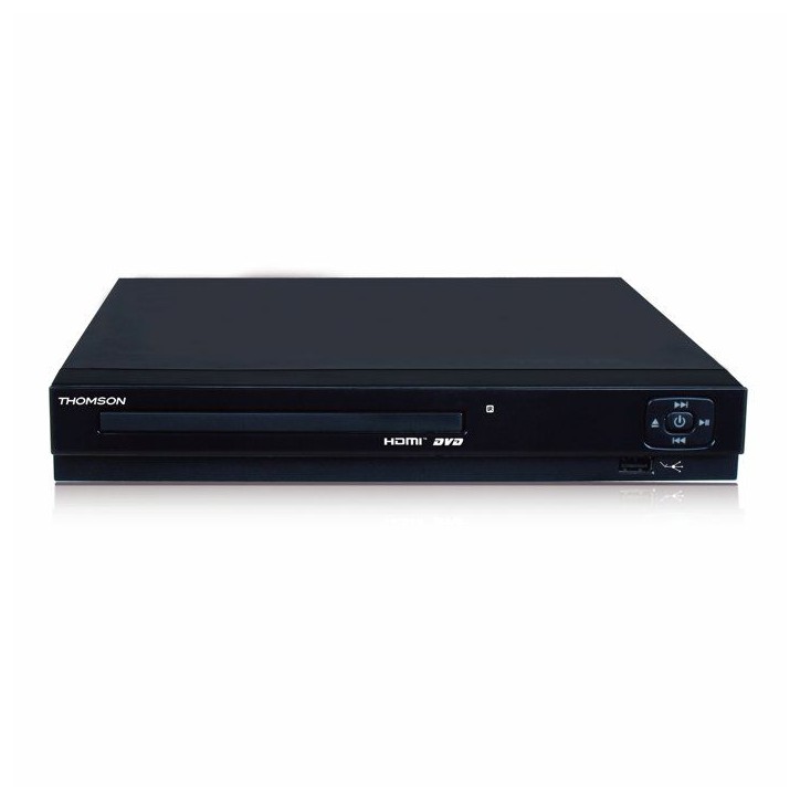 Lecteur DVD - THOMSON - THD 300B - Upscalling 1080p - Port USB - 230 V - Noir