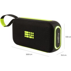Enceinte bluetooth lumineuse - BIGBEN PARTY - Noir et jaune